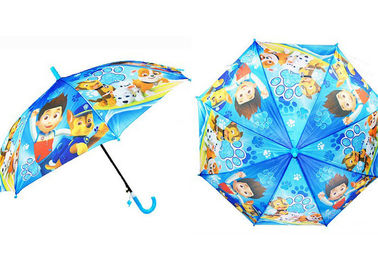 Otomatik Açık Çocuk Boyut Şemsiye, Çocuk Şemsiye Erkek Moda Tasarım Baskı
