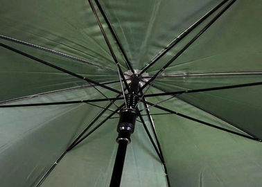 23 inç 8 kaburga otomatik açık ahşap sapı şemsiye UV kaplı metal çerçeve