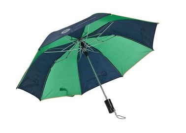 Otomatik Açık Özel Logo Golf Şemsiye, Katlanır Golf Şemsiye Rüzgar Geçirmez Çelik Çerçeve
