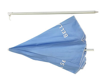 Reklam Rüzgar Geçirmez UV Plaj Şemsiye Standart Boyut Özel Baskı