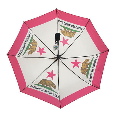 Çap 98cm Otomatik Açılır Üç Katlanabilir Şemsiye