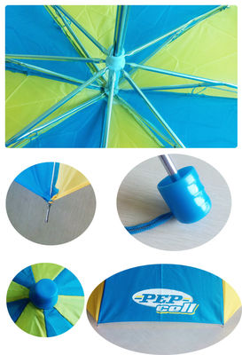 8mm Metal Şaftlı Suya Dayanıklı Rüzgar Geçirmez Katlanır Şemsiye