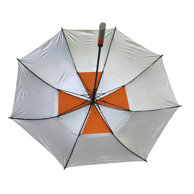 Reklam İçin 27 &quot;Rüzgar Geçirmez Düz Promosyon Golf Şemsiyeleri