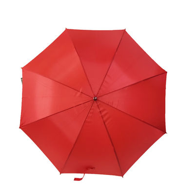 AZO Ücretsiz 23 İnç J Şekli Ahşap Saplı Otomatik Açık Şemsiye