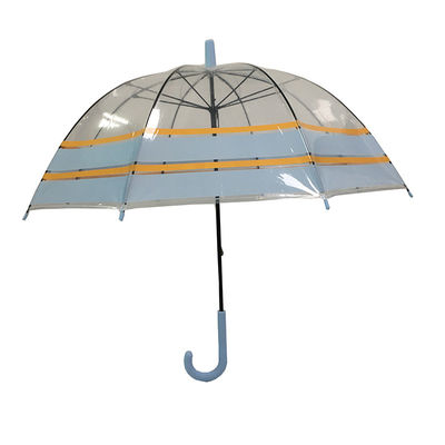 70cm Tam Baskı POE Plastik Çocuklar Şemsiyeden Bakın