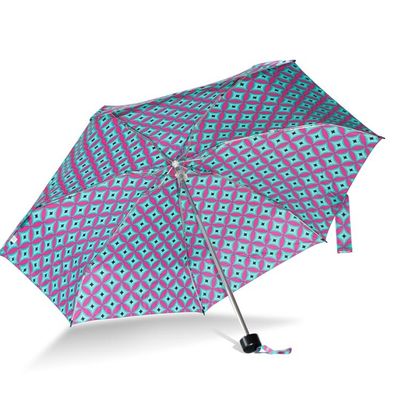 PAHS Hafif Plastik Saplı Beşli Katlanabilir Şemsiye