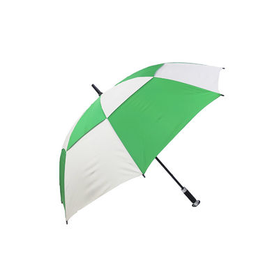 Promosyon Etkinlikleri İçin Plastik Saplı Rüzgar Geçirmez Golf Şemsiyeleri BSCI