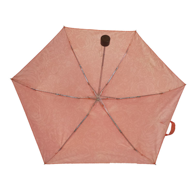 EVA Kılıflı Windproof Fiberglas 5 Katlanır Mini Cep Şemsiyesi