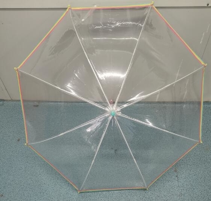 AZO Serbest Otomatik Açılan 100cm Şeffaf POE Şemsiye