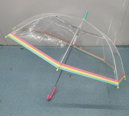 AZO Serbest Otomatik Açılan 100cm Şeffaf POE Şemsiye