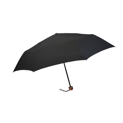 Erkekler İçin Windproof 3 Katlanır UV Koruyucu Pongee Şemsiye