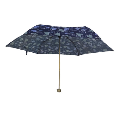 Dijital Baskı ile 21 İnç 6 Panel UV Korumalı Reklam Süper Mini Şemsiyeler