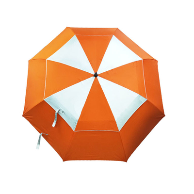Çift Katmanlı Golf Şemsiyesi Vent Güçlü Logo Baskılı