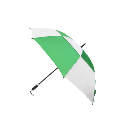 Promosyon için Altın 68 İnç Golf Yağmur Şemsiyesi