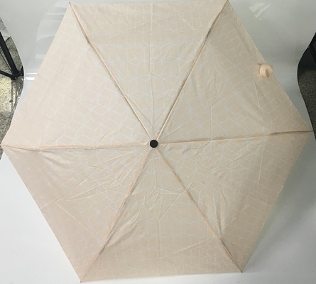 19"*6k Süper Mini Bayanlar Cepli Şemsiye Metal Çerçeve
