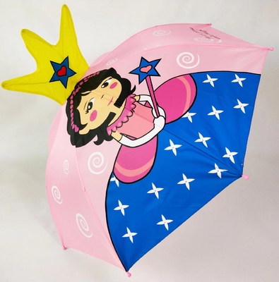 Kişiselleştirilmiş Erkek Kız Şemsiye 3D Hayvan Desen Karton Sevimli Hayvan çocuk çocuk şemsiyesi