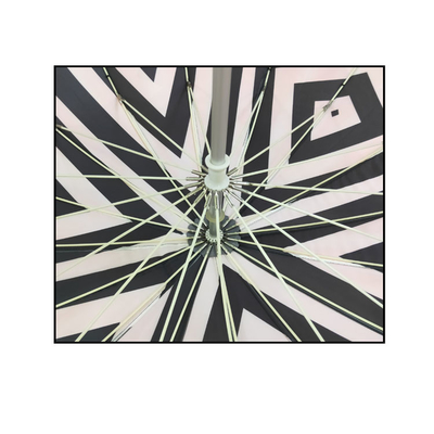 Yaratıcı çift katmanlı özel kalp düğün şemsiyesi Custom Size Heart Shape Fiberglass Wedding Umbrella for Bride