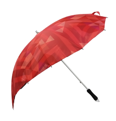 Yaratıcı çift katmanlı özel kalp düğün şemsiyesi Custom Size Heart Shape Fiberglass Wedding Umbrella for Bride
