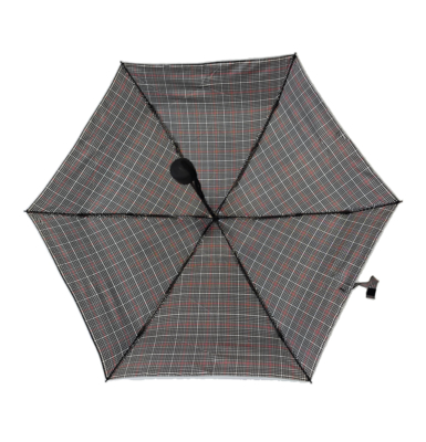 5 katlı Golf Şemsiyesi 19 inç Rüzgar geçirmez Su geçirmez 6 panel
