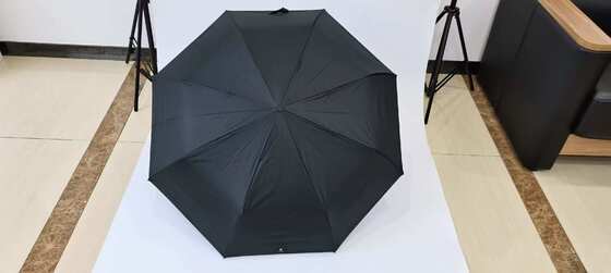 Fiberglas Çıtalarla Otomatik Açılan Baston Şemsiye 190T Pongee Kumaş ve Otomatik Açma Kapama Fonksiyonu