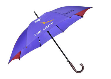 23 Inç Otomatik Açık Metal Çerçeve Promosyon Hediyeler Şemsiye, Özel Logo Golf Şemsiye