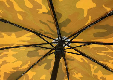 23 inç Otomatik Aç Kapatılabilir Katlanabilir Şemsiye Dayanıklılık Yıkıcı Desen