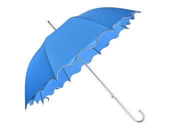 Mavi Filigran Baskı Promosyon Hediyeler Şemsiyeler Standsard Boyut Alüminyum Çerçeve