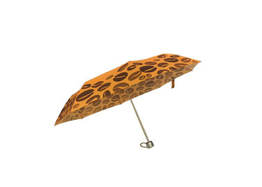 Güçlü Mini Üç Katlı Şemsiye, Katlanabilir Golf Şemsiye Özel Tasarım