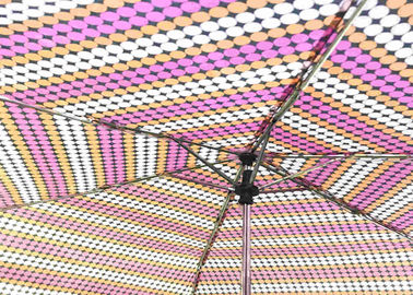 Pembe Süper Mini Dot Katlanabilir Şemsiye Taşınabilir Manuel Açık Rüzgar Dayanıklı
