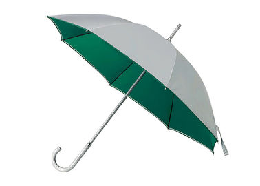 Düz Alüminyum Gümüş Kaplamalı Şemsiye Uv Koruma Açık Çap 100-103 cm