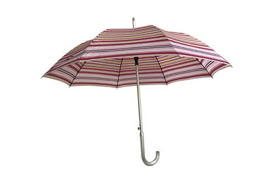 Renkli Alüminyum Çizgili Çocuk Yağmur Şemsiyesi, Yağmur ve Rüzgar İçin Taşınabilir Şemsiye
