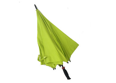 Manuel Açık Yakın Erkek Rüzgar Geçirmez Şemsiye, Rüzgar Geçirmez Seyahat Şemsiye Kavrama Plastik Saplı