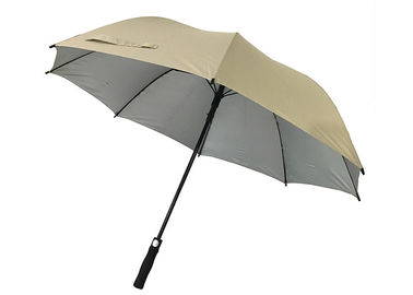 Manuel Açık Kompakt Golf Şemsiye Fırtına Geçirmez 27 Inç 8 Paneller EVA Kolu