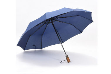 Özelleştirilmiş Logo Promosyon Küçük Otomatik Şemsiye 3 Katlanır Güçlü Rüzgar Geçirmez