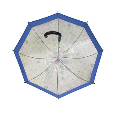 Otomatik Açık Apollo Şeffaf Kabarcıklı Şemsiye