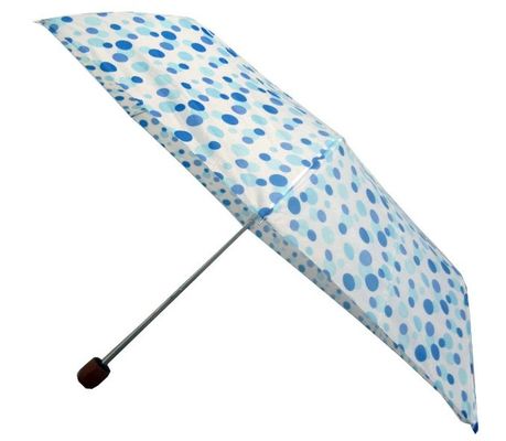 Özel Logo Manuel Kompakt Mini Cep Katlanabilir Şemsiye