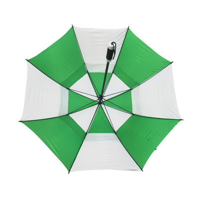 Promosyon Etkinlikleri İçin Plastik Saplı Rüzgar Geçirmez Golf Şemsiyeleri BSCI