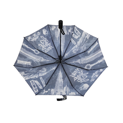 BSCI Otomatik Açık Ahşap Saplı 3 Katlı Şemsiye