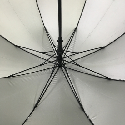 UV Kaplama ile 130CM Çap Pongee Golf Şemsiyesi