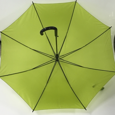 Promosyon RPET Pongee Otomatik Açık Çubuk Şemsiye Çapı 105cm