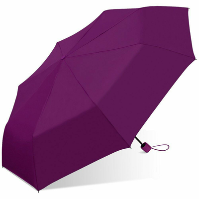 42'' ARC Mini Katlanır Düz Renk Manuel Açık Şemsiye